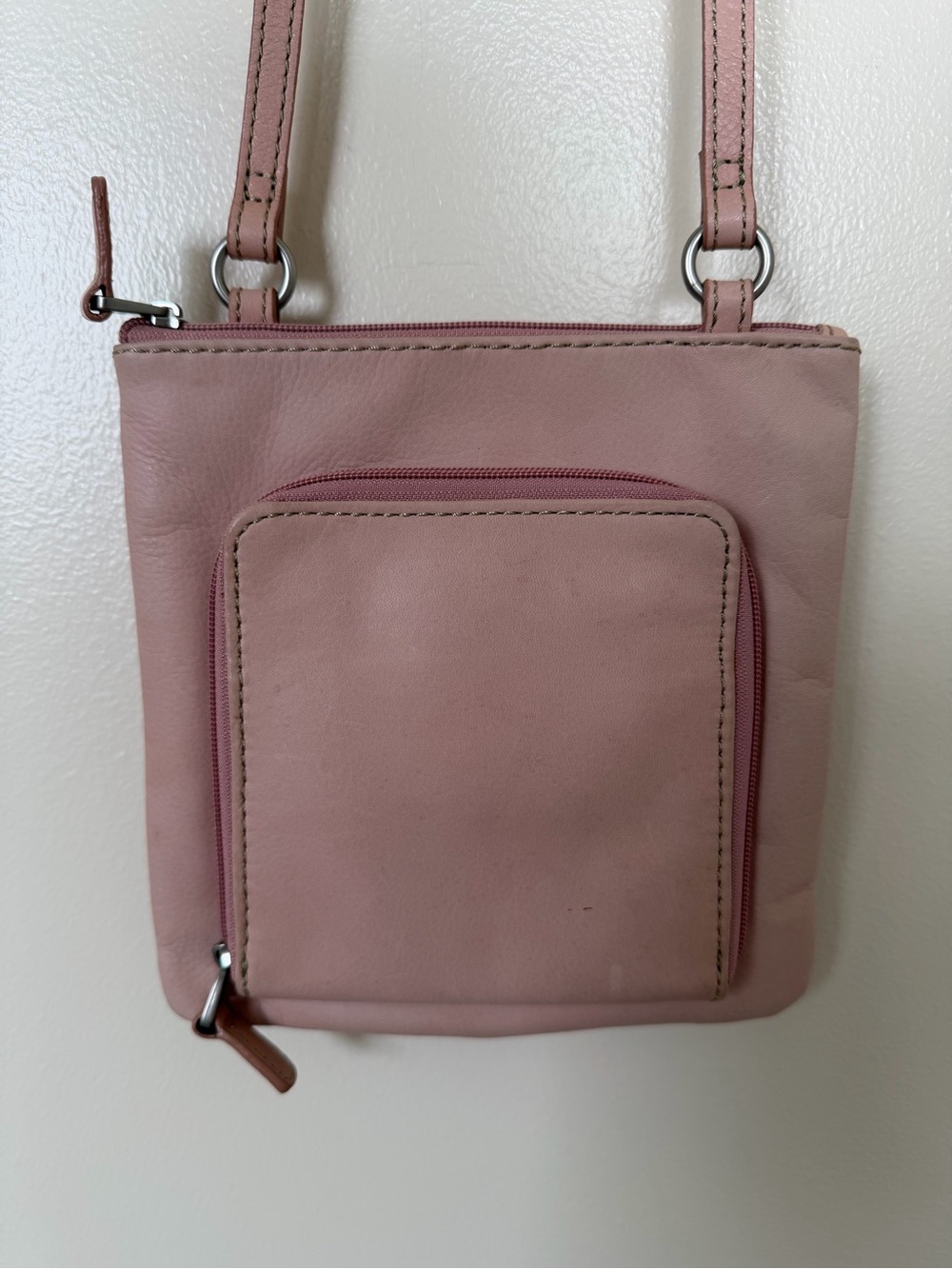 FOSSIL Light Blush Pink Crossbody Bag